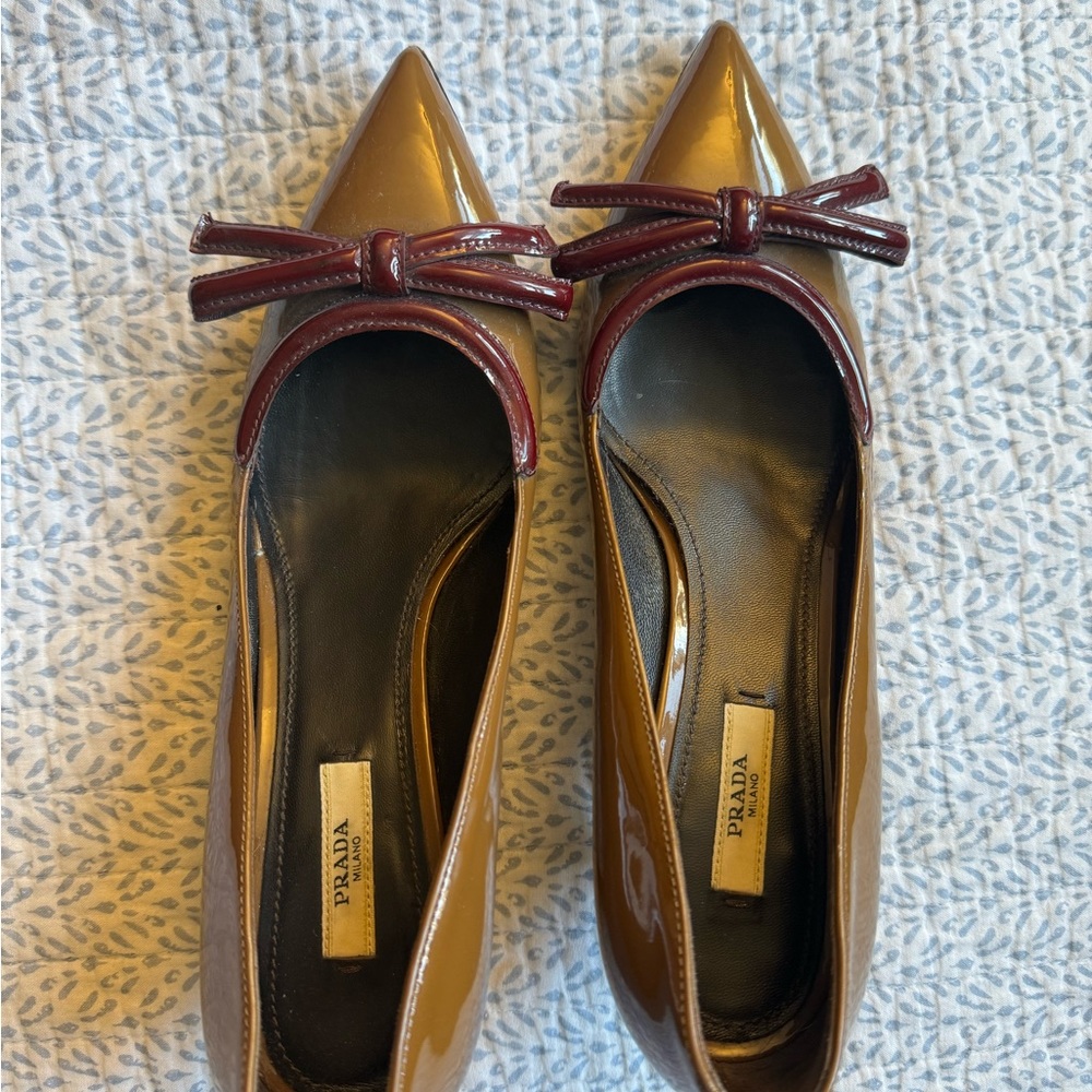 Prada kitten heels